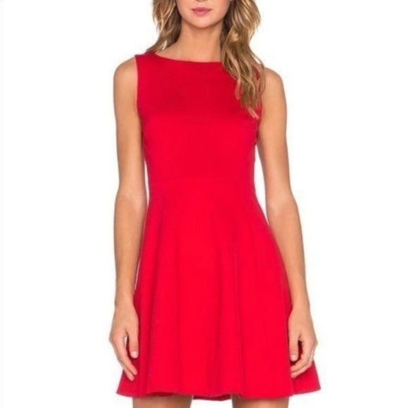 Kate Spade New York Bow Back Dress in Spicy Red Size 2 - Picture 5 of 9
